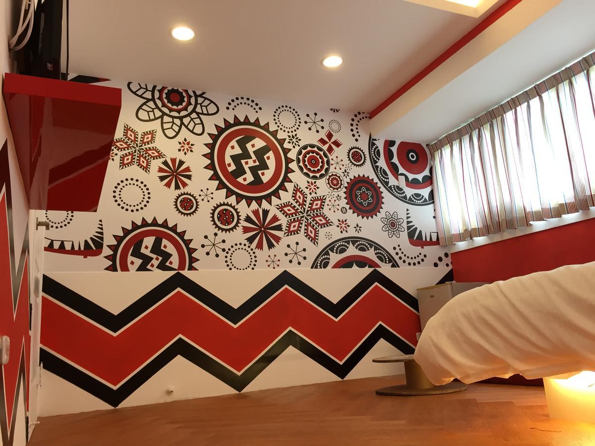 הוסטל טאיצ'ונג Color House חדר תמונה